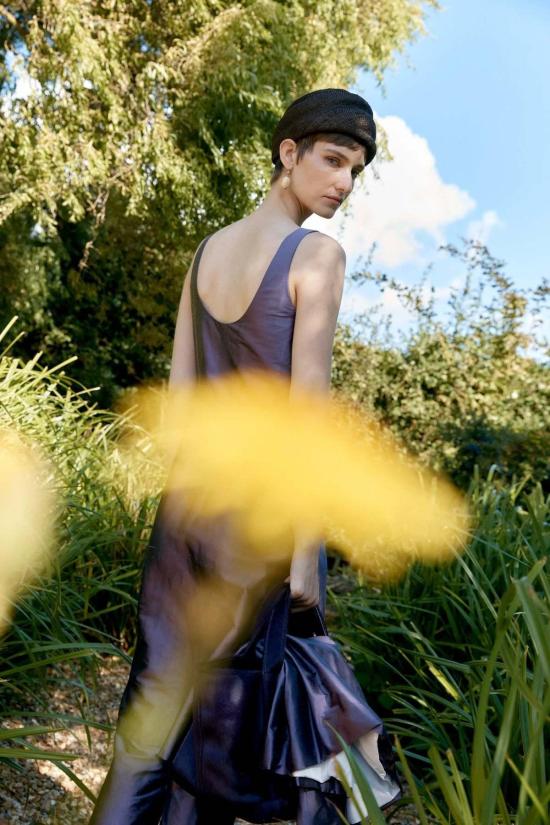  코울리 스튜디오 점프수트 콜리 스튜디오 클라라  실크 듀피온 소재 - CAWLEY STUDIO