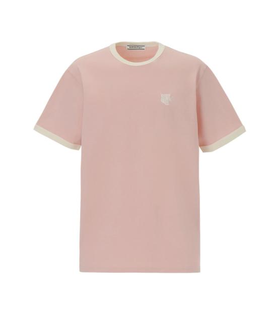  오니츠카타이거 링거 반팔 티셔츠 2183B199 702 LIGHT PINK DOM