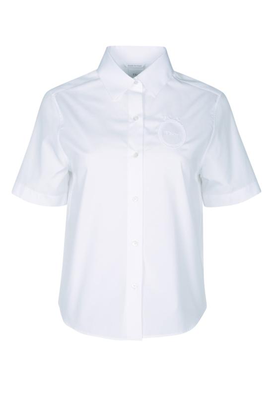 26SS 디올 셔츠 621B85Y3C27 0100 White