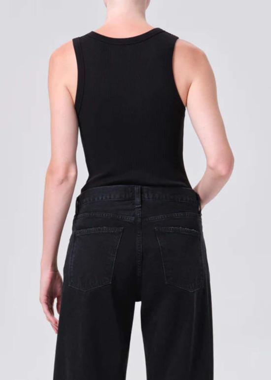  에이골디 숏 원피스 아골드 포피 스쿱넥 탱크탑 - AGOLDE