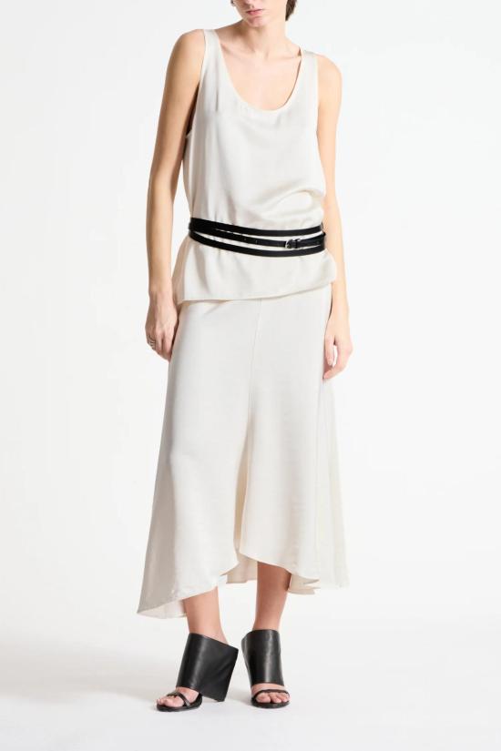  세인트 아트 민소매 티셔츠 이솔라 스쿱넥 탱크