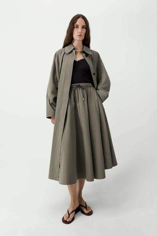  코데라 미디 스커트 Cordera 테크니컬 스커트 베티버