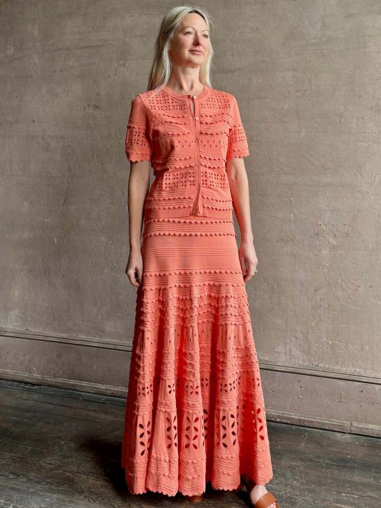  울라 존슨 가디건 아브리아나 아일렛 니트 - ULLA JOHNSON