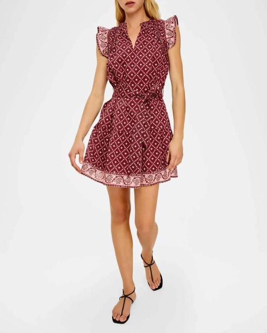  레일즈 숏 원피스 레일스 카티아 드레스 - RAILS