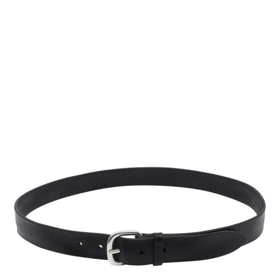 26SS 오르치아니 가죽 벨트 U08249 BUSNERO Black