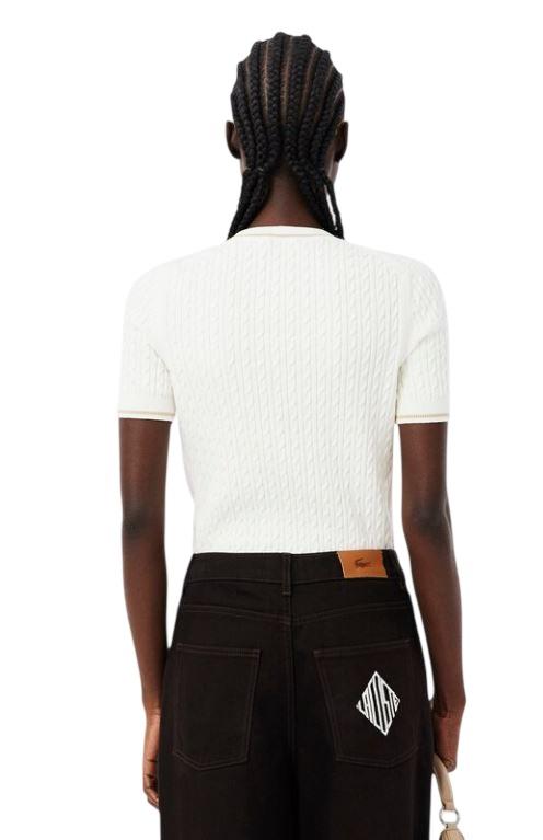  라코스테 스웨터 AF9862 70V BIANCO WHITE - LACOSTE