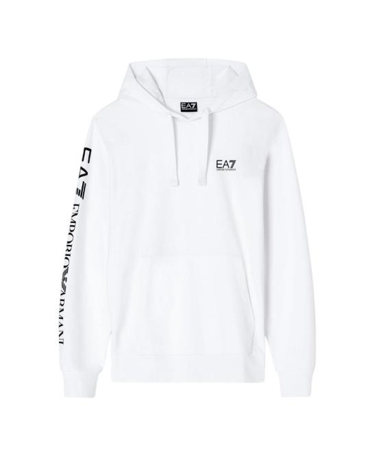 26SS 엠포리오 아르마니 후드 티셔츠 7M000569 M0003 BIANCO WHITE