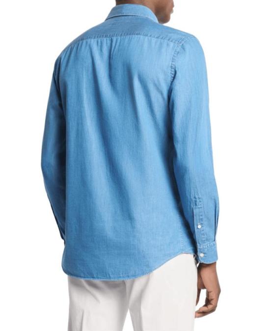 26SS 페이 데님 셔츠 NCMA152115 LMJPU200 BLUE - FAY