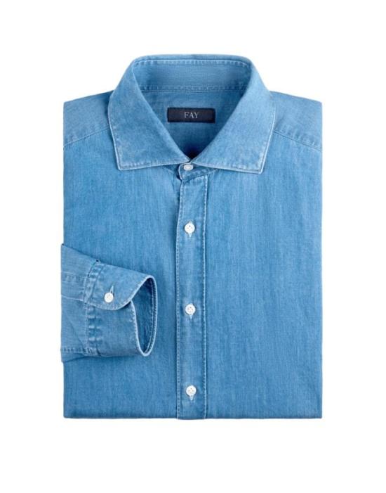 26SS 페이 데님 셔츠 NCMA152115 LMJPU200 BLUE