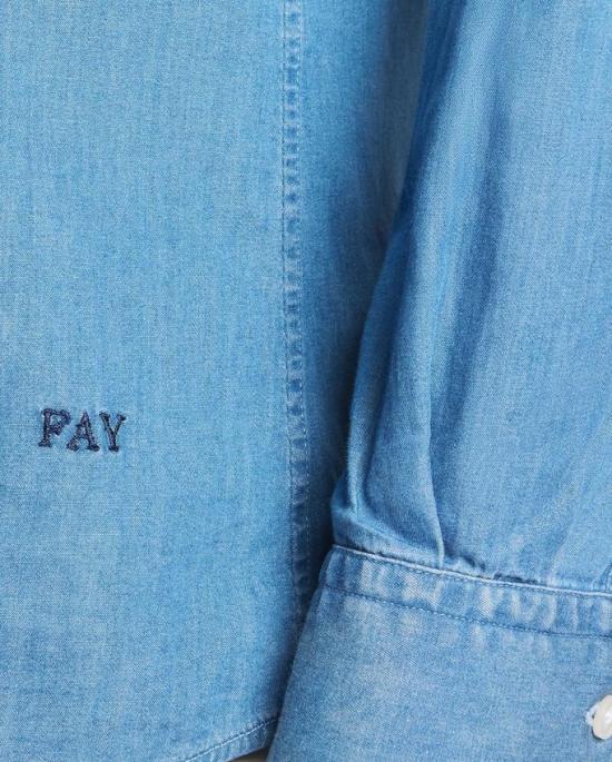 26SS 페이 데님 셔츠 NCMA152115 LMJPU200 BLUE - FAY