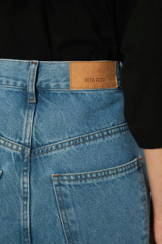  리타 데님 스커트 로우 몰리에르 스커트 데님 - RITA