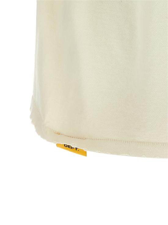 26SS 갤러리 디파트먼트 포스트 그래픽 티셔츠 TOP008LIGHTARCHIVALWHITE Beige - GALLERY DEPT