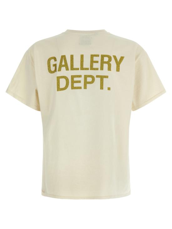 26SS 갤러리 디파트먼트 포스트 그래픽 티셔츠 TOP008LIGHTARCHIVALWHITE Beige - GALLERY DEPT