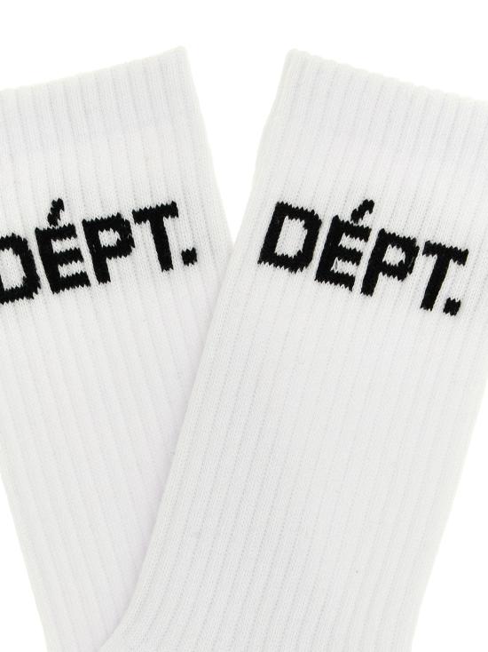 26SS 갤러리 디파트먼트 양말 FDS90081CLEANWHITE White Black - GALLERY DEPT