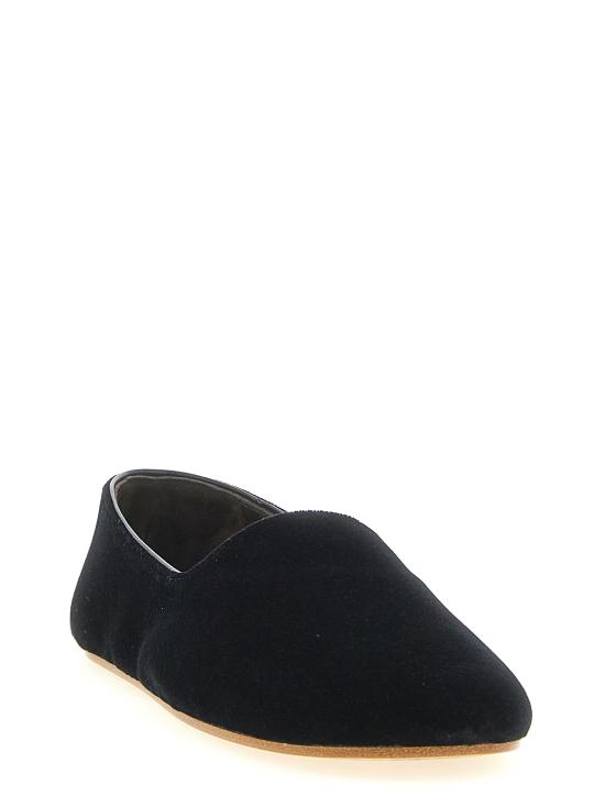 26SS 더로우 플랫 슈즈 F1782W24BLK Black - THE ROW