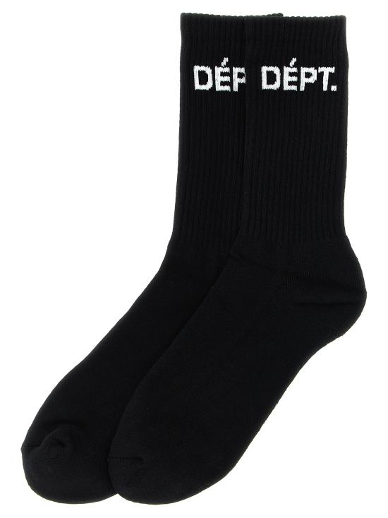 26SS 갤러리 디파트먼트 양말 FDS90081BLACK White Black - GALLERY DEPT