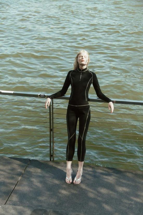  노미아 레깅스 스쿠버 카프리 팬츠