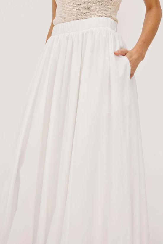  레일즈 롱 스커트 레일스 칼라 스커트 - RAILS