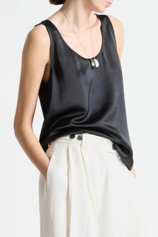  세인트 아트 민소매 티셔츠 이솔라 스쿱넥 탱크 - SAINT ART