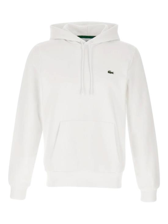26SS 라코스테 후드 티셔츠 SH9839 001 WHITE
