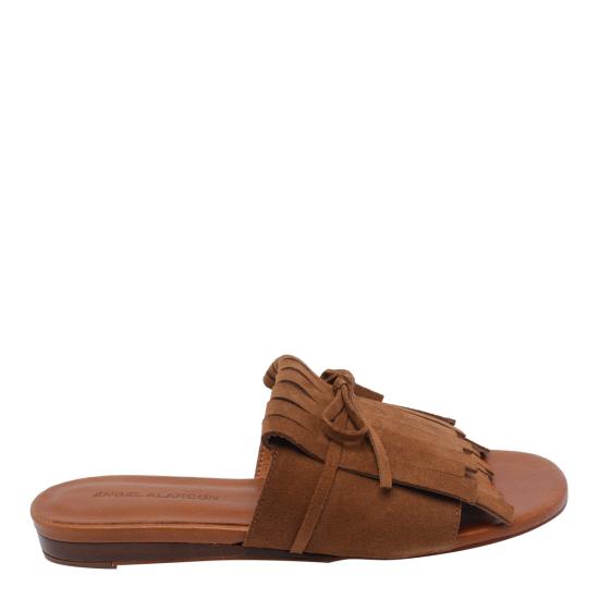 26SS 엔젤 알라르콘 뮬/슬리퍼 26070 638ALONDON BROWN Brown