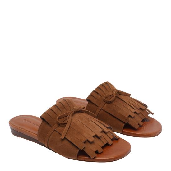 26SS 엔젤 알라르콘 뮬/슬리퍼 26070 638ALONDON BROWN Brown - ANGEL ALARCON