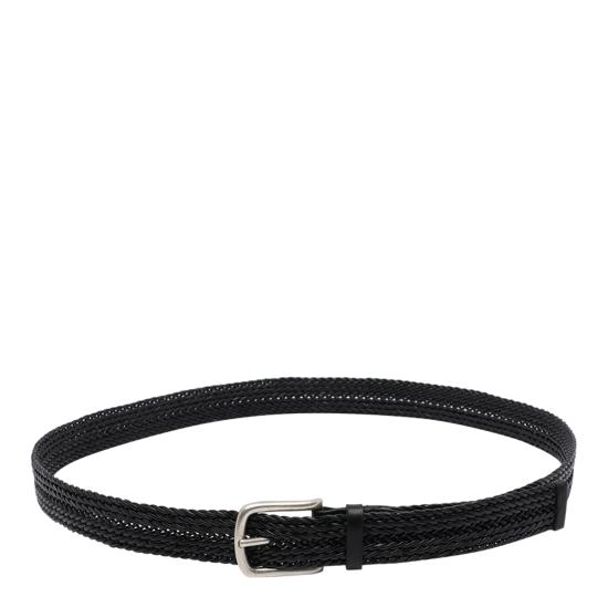 26SS 오르치아니 가죽 벨트 U08166 PLGNERO Black