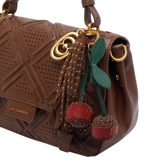 26SS 라캐리 숄더백 161PXM414LEA BRO Brown - LA CARRIE