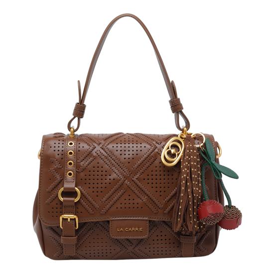 26SS 라캐리 숄더백 161PXM414LEA BRO Brown