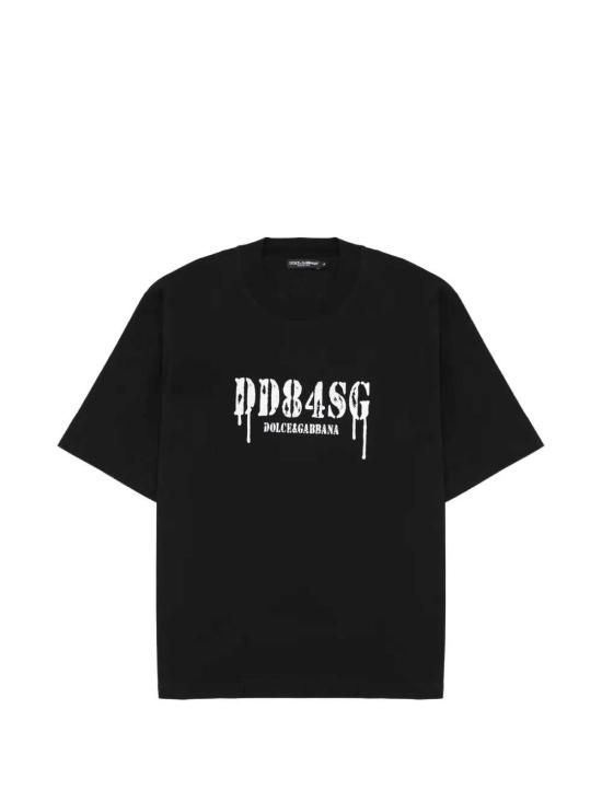 26SS 돌체앤가바나 반팔 티셔츠 G8TJ0TG7POZN0000 NERO