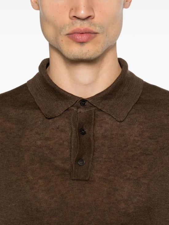 26SS 로베르토 콜리나 폴로 티셔츠 A20024 08 MORO - ROBERTO COLLINA