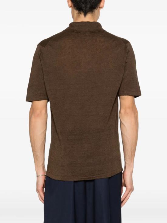 26SS 로베르토 콜리나 폴로 티셔츠 A20024 08 MORO - ROBERTO COLLINA