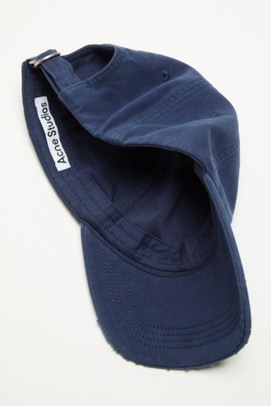 26SS 아크네 스튜디오 볼캡 C40450 833 NAVY DOM - ACNE STUDIOS