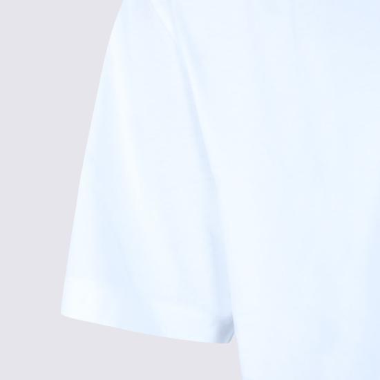  오프화이트 반팔 티셔츠 코튼 크로스 티셔츠 화이트 - OFF WHITE