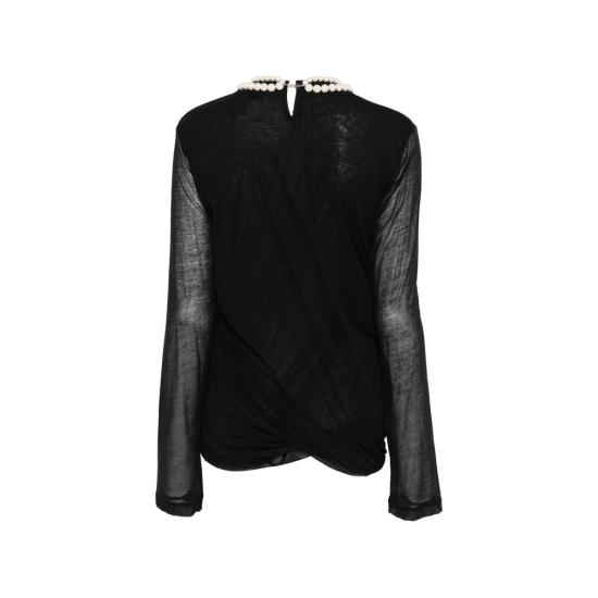 26SS 와타나베 준야 긴팔 티셔츠 JQ T008 BLACK - JUNYA WATANABE