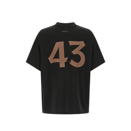 26SS 피어오브갓 코튼 레이온 43 티셔츠 FG9M10 9928CRY 001 BLACK - FEAR OF GOD