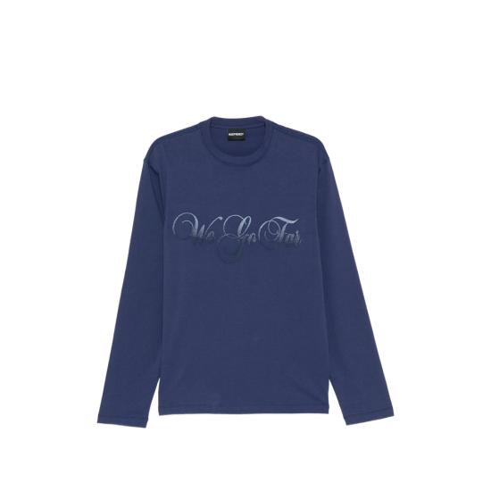 26SS 매드프렌지 긴팔 티셔츠 WE GO FAR LONGSLEEVE BLUE
