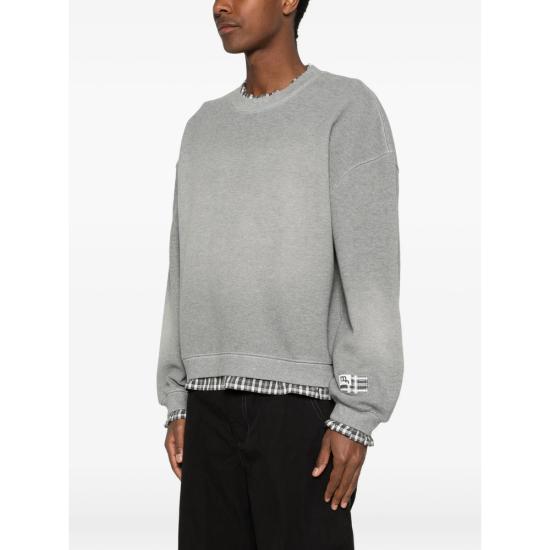 26SS 매드프렌지 니트웨어 LAYERED GREY - MADFRENZY