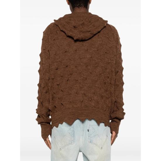 26SS 매드프렌지 가디건 SPIKED BROWN - MADFRENZY