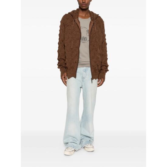 26SS 매드프렌지 가디건 SPIKED BROWN - MADFRENZY