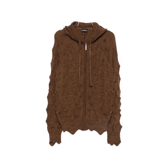 26SS 매드프렌지 가디건 SPIKED BROWN