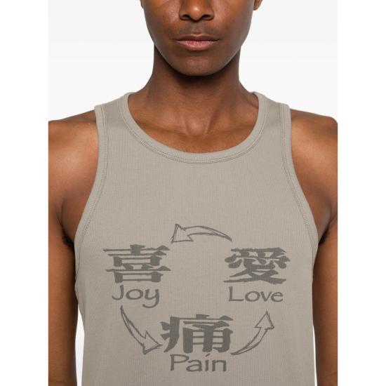 26SS 매드프렌지 민소매 티셔츠 JOY LOVE PAN NEUTRALS - MADFRENZY