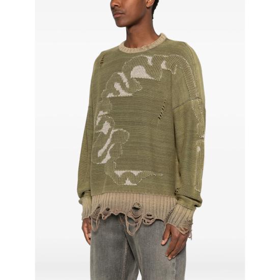 26SS 매드프렌지 스웨터 CORTEX KHAKI GREEN NEUTRALS - MADFRENZY