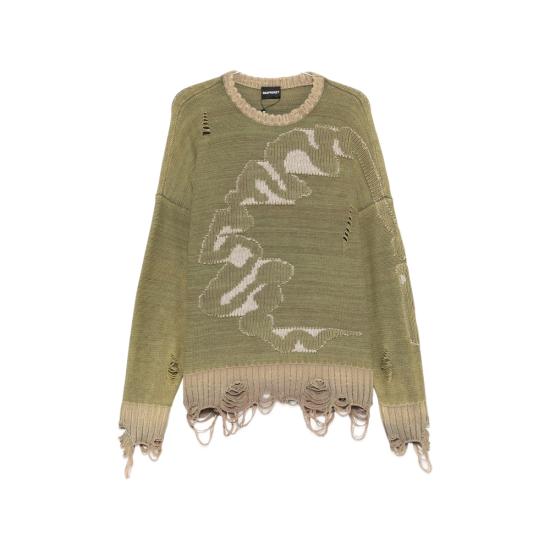 26SS 매드프렌지 니트웨어 CORTEX KHAKI GREEN NEUTRALS