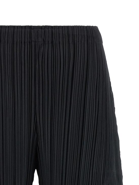 26SS 플리츠플리즈 스트레이트 팬츠 PP66JF38315 Black - PLEATS PLEASE