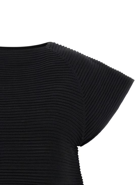 26SS 이세이 미야케 숏 원피스 IM66KT76915 Black - ISSEY MIYAKE