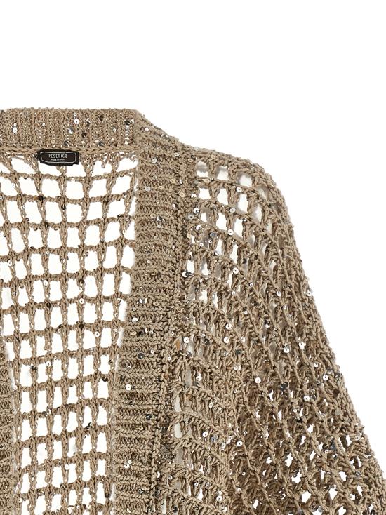 26SS 페세리코 가디건 E99166F039329A42A Beige - PESERICO