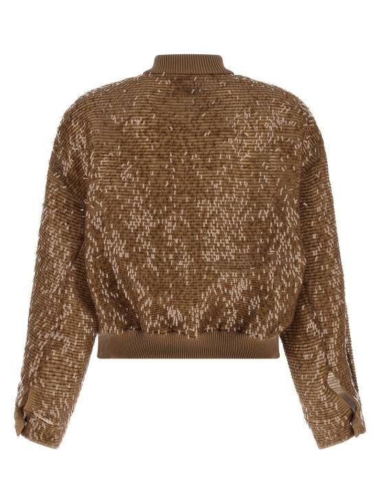 26SS 브루넬로 쿠치넬리 가디건 MF940HW306C9267 Brown - BRUNELLO CUCINELLI