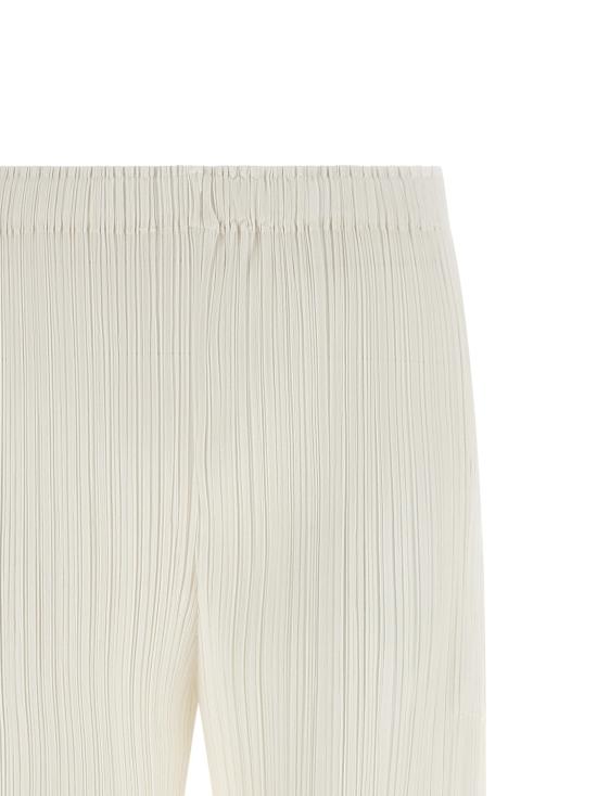 26SS 플리츠플리즈 스트레이트 팬츠 PP66JF12501 White - PLEATS PLEASE