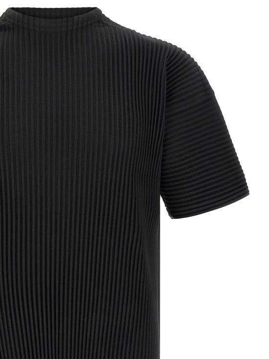 26SS 옴므 플리세 이세이 미야케 반팔 티셔츠 HP66JK03315 Black - HOMME PLISSE' ISSEY MIYAKE